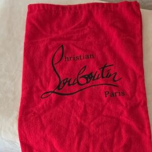 Christian Louboutin Signature Red Dust Bag